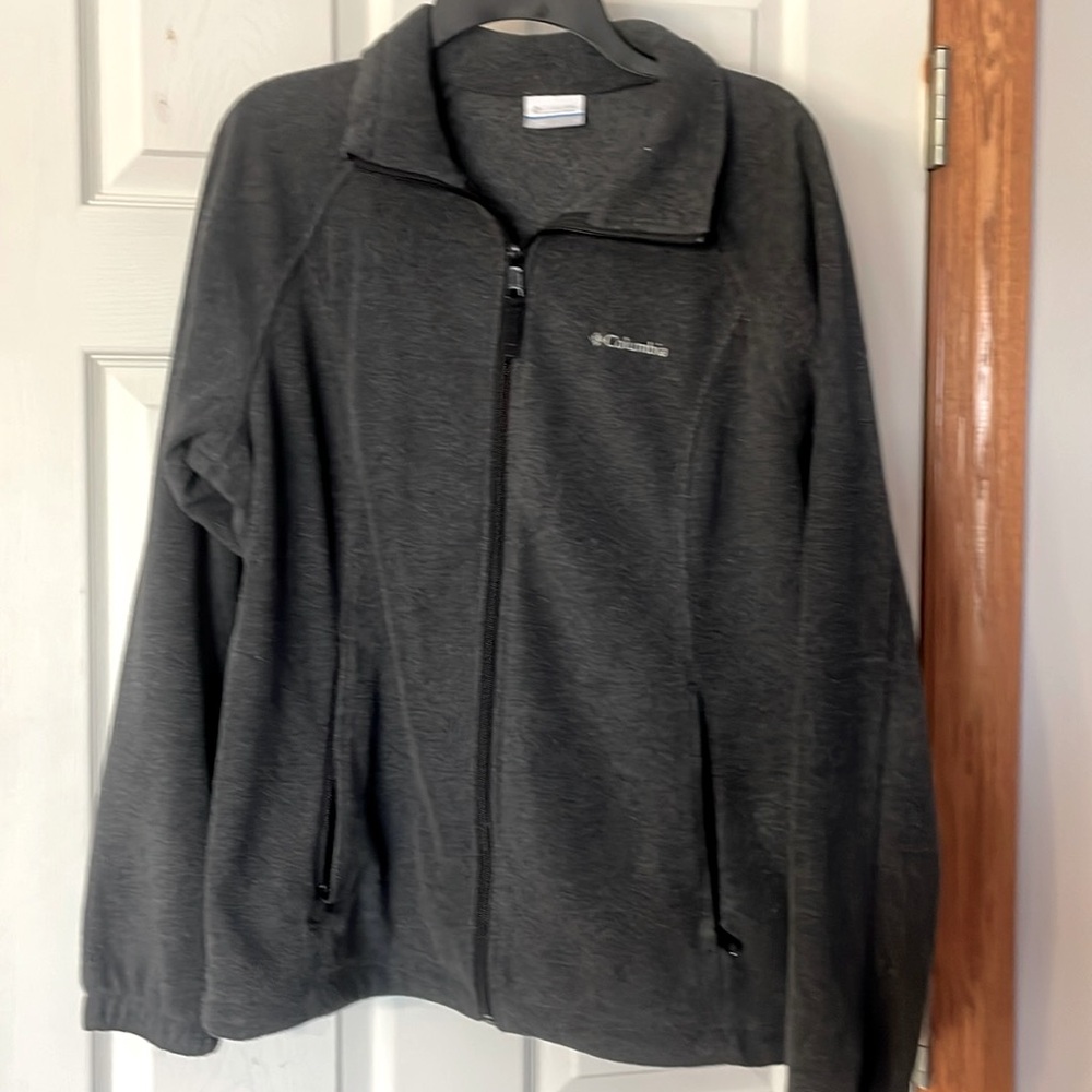 Columbia fleece jacket full zip size L